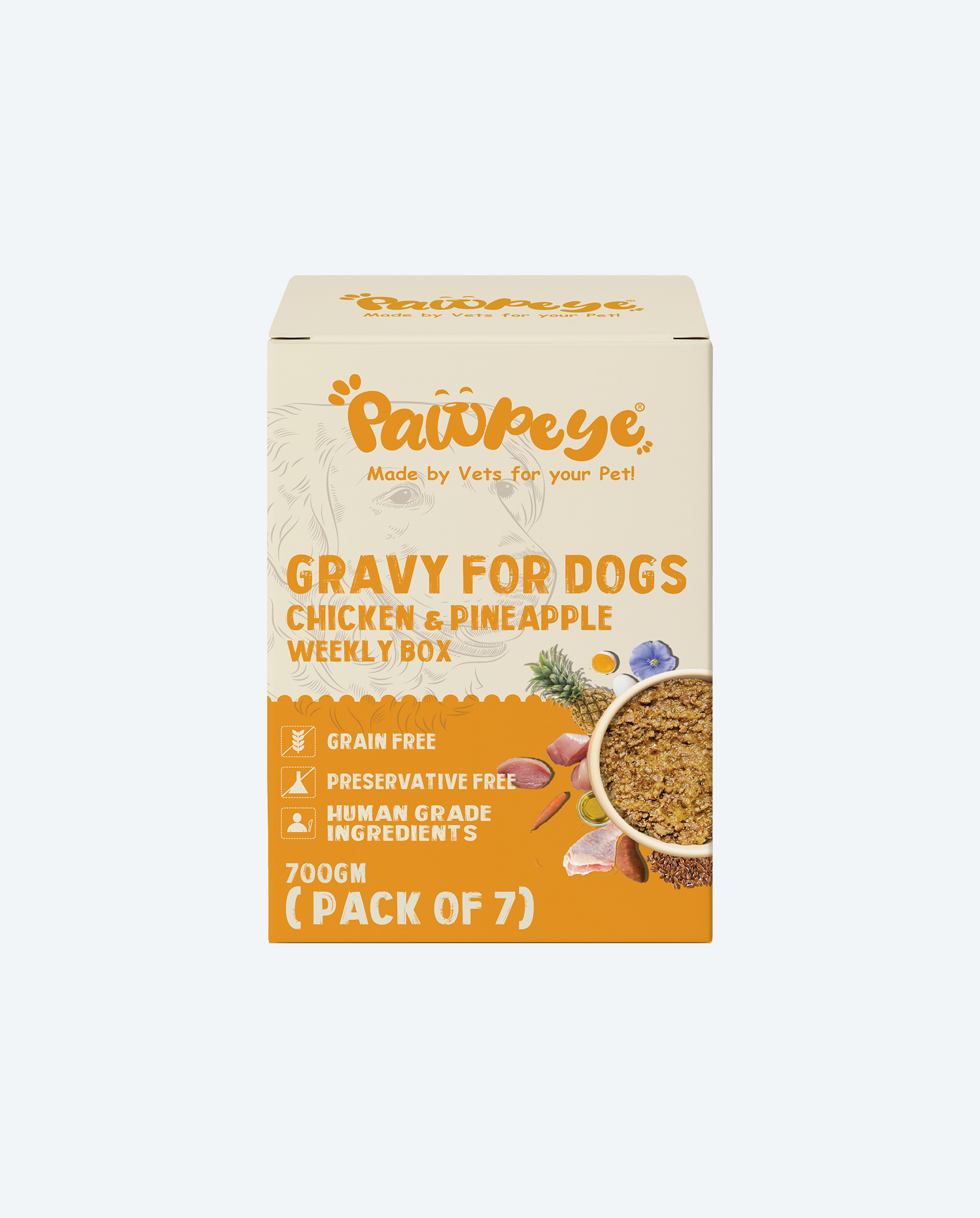 Weekly Chicken & Pineapple Pack of 7