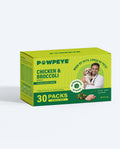 Wet Dog Food Monthly Box-Chicken & Broccoli Flavour | 30 Packs x 100g, 3Kgs | for Adult Dogs & Puppies | Vet-Formulated, Human-Grade, Grain & Preservative-Free, 100% Natural