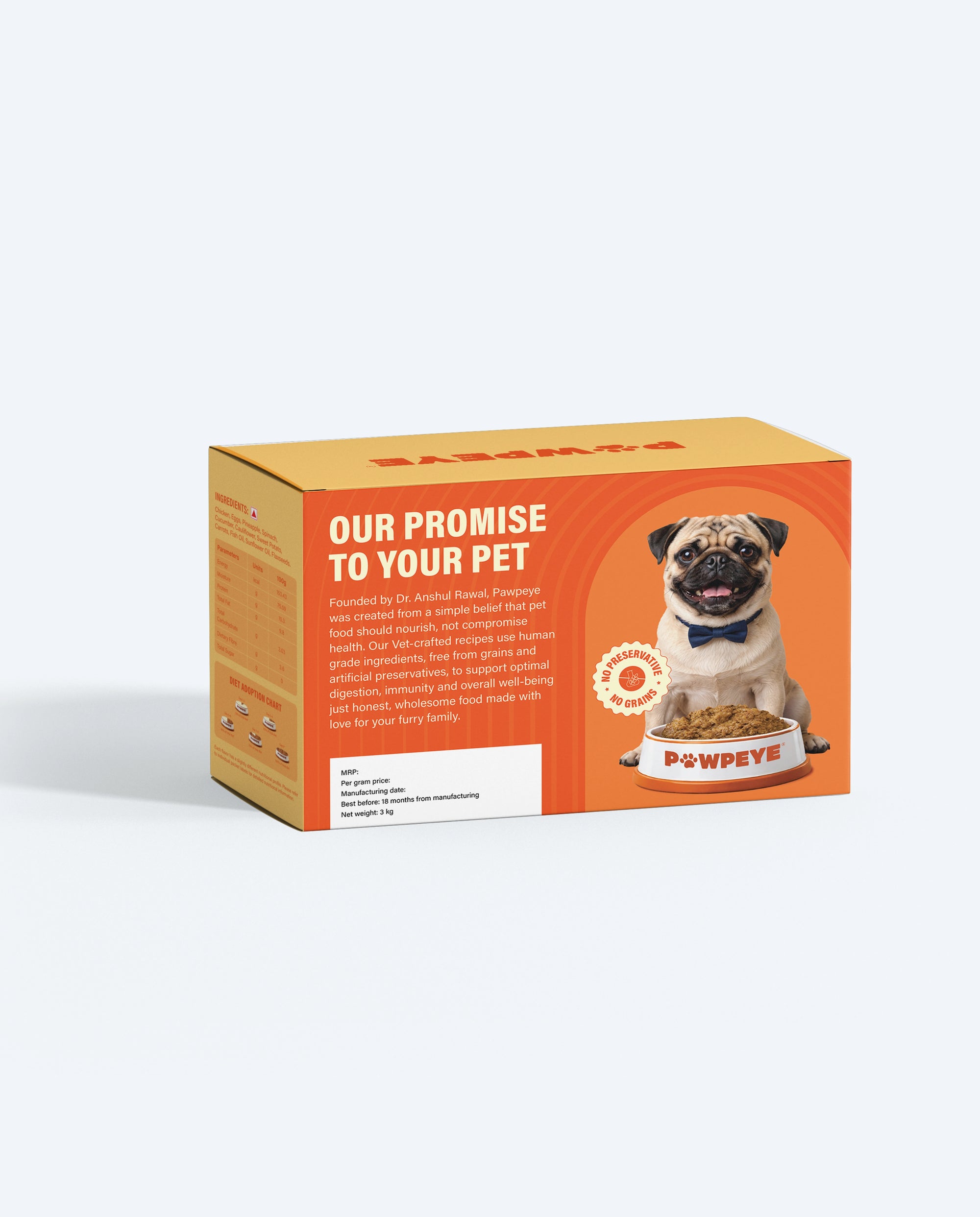 Monthly Chicken & Pineapple Pack of 30