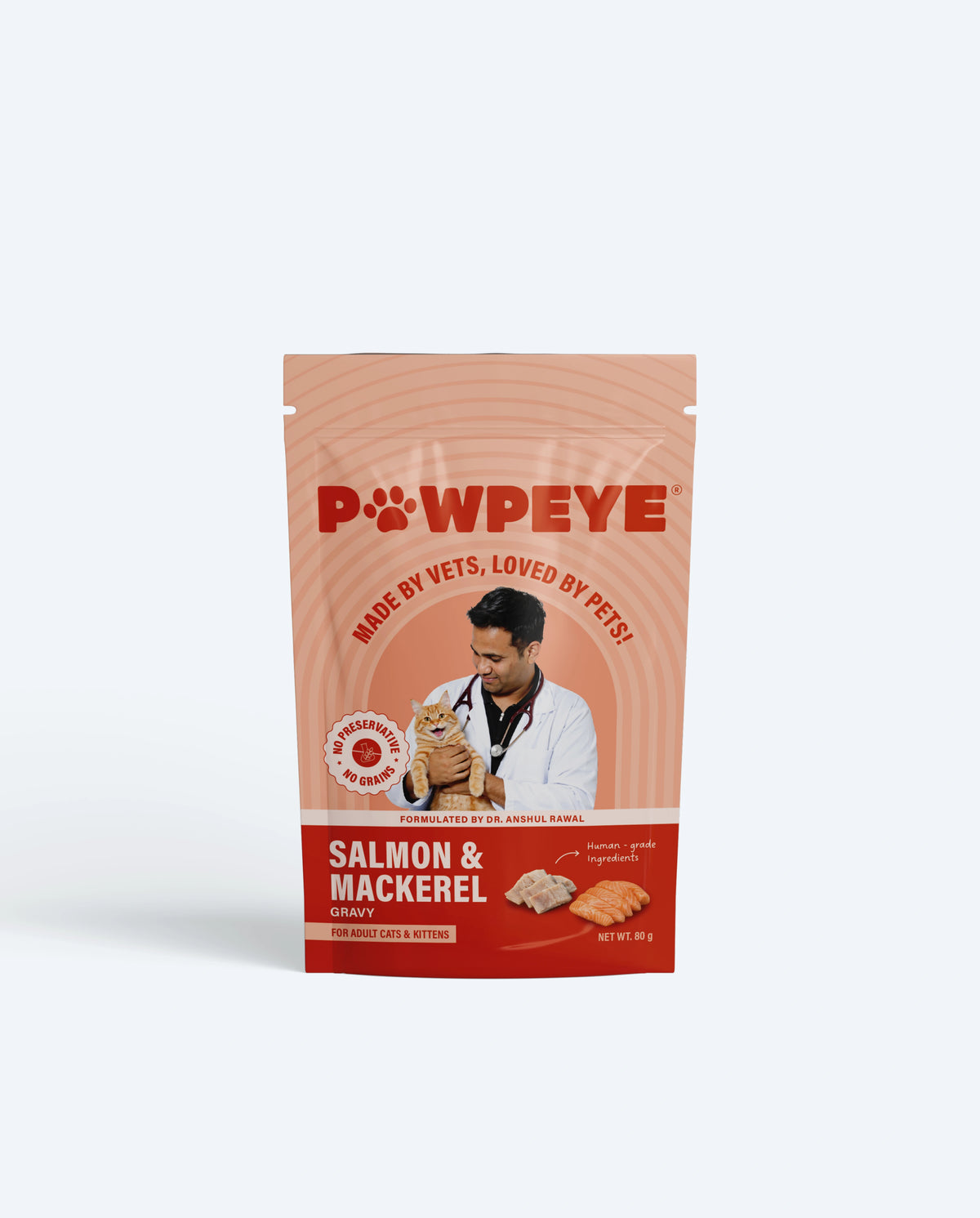 Monthly Combo XXL Box | 30 Wet Cat Food Sachets | Chicken, Salmon & Tuna Flavours for Adult Cats
