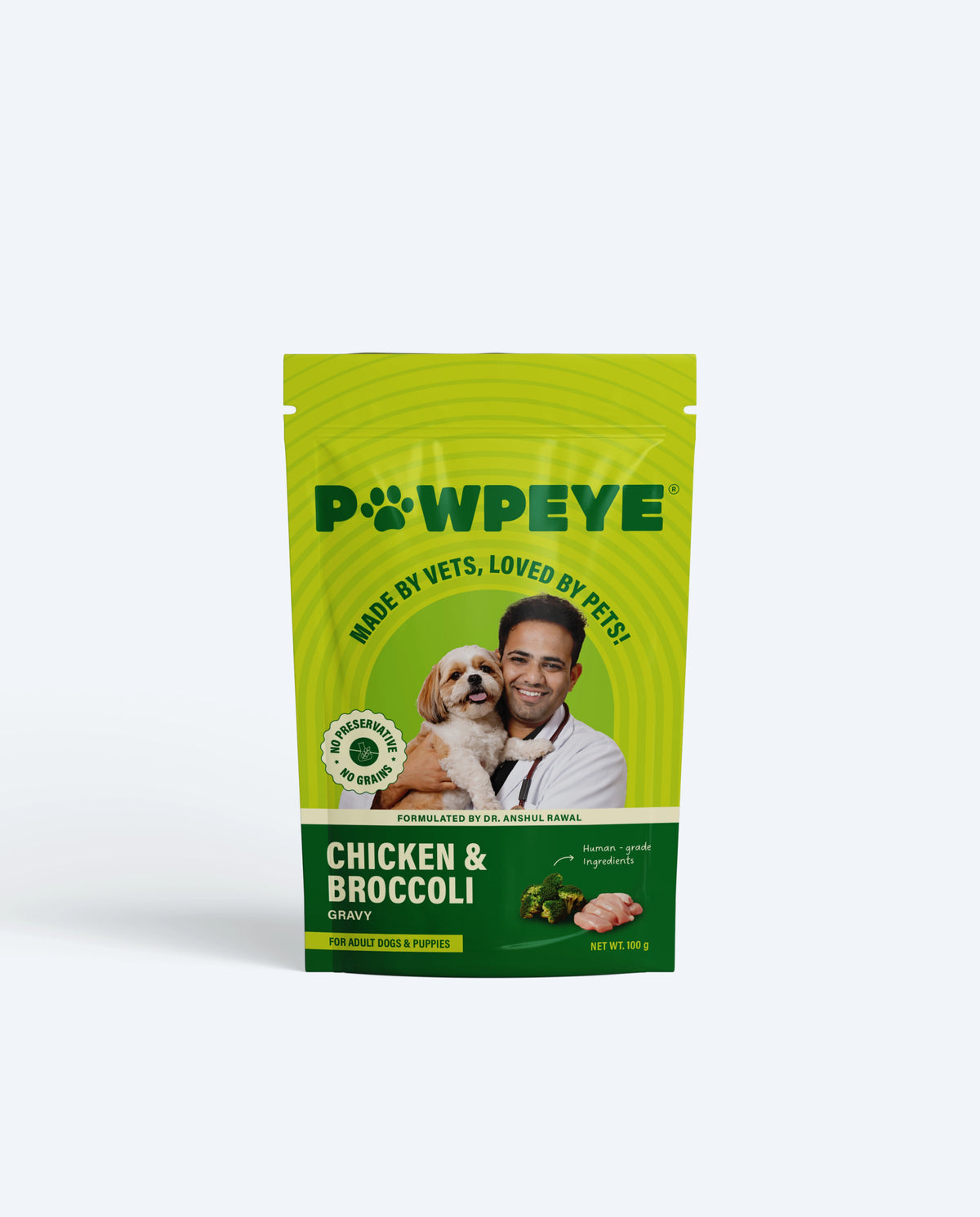 Chicken & Broccoli Wet Dog Food — Pack of 30