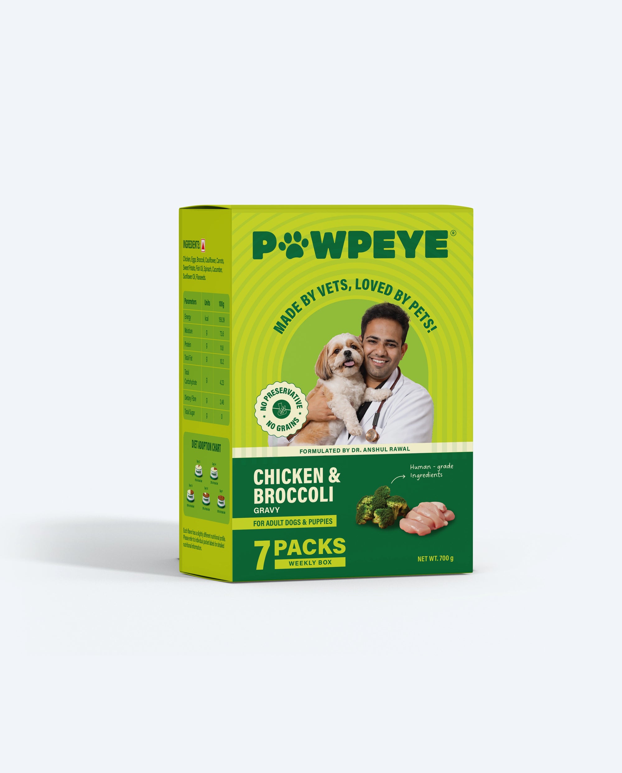 Weekly Chicken & Broccoli Pack of 7