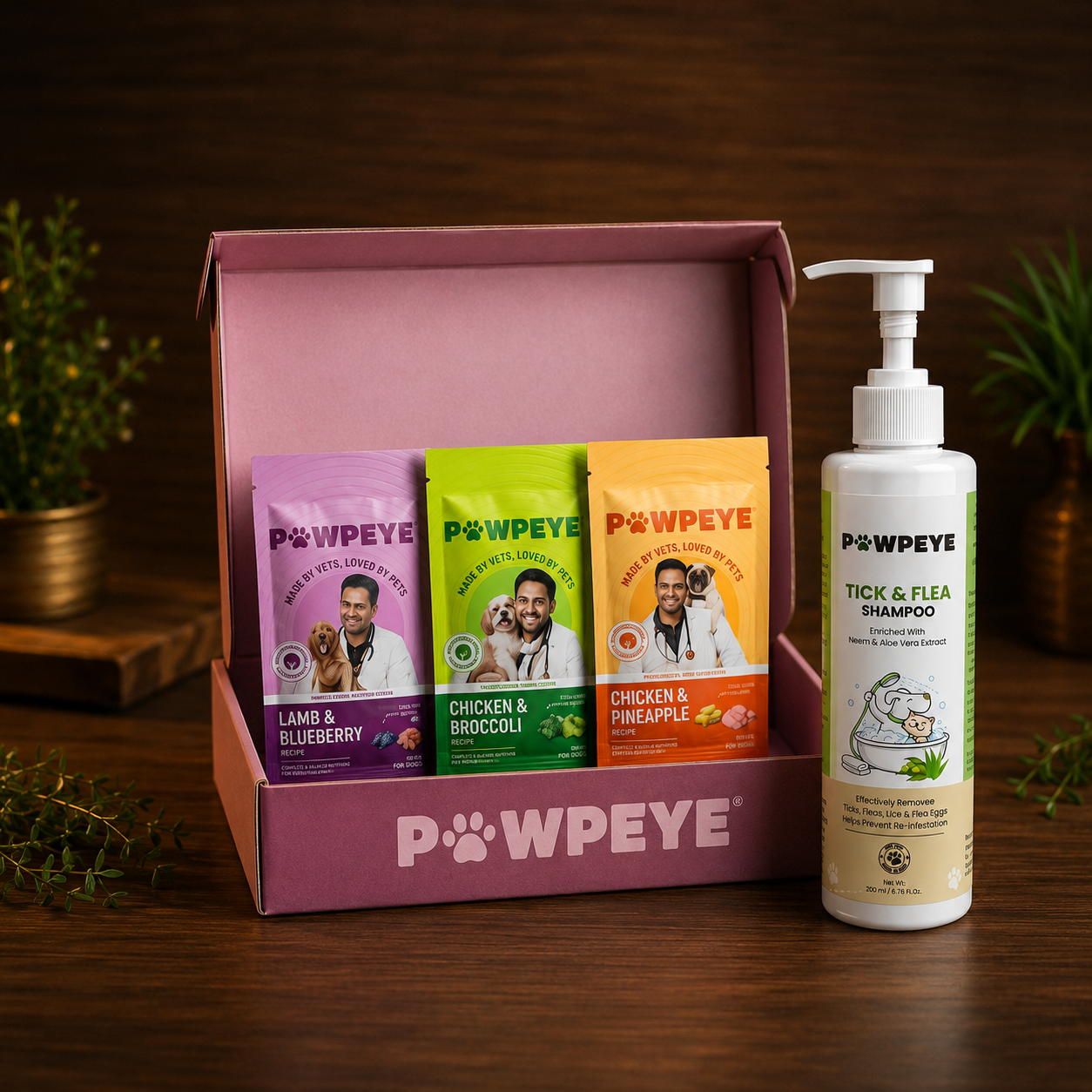 Pawpeye Care Combo – Trial Box + Shampoo