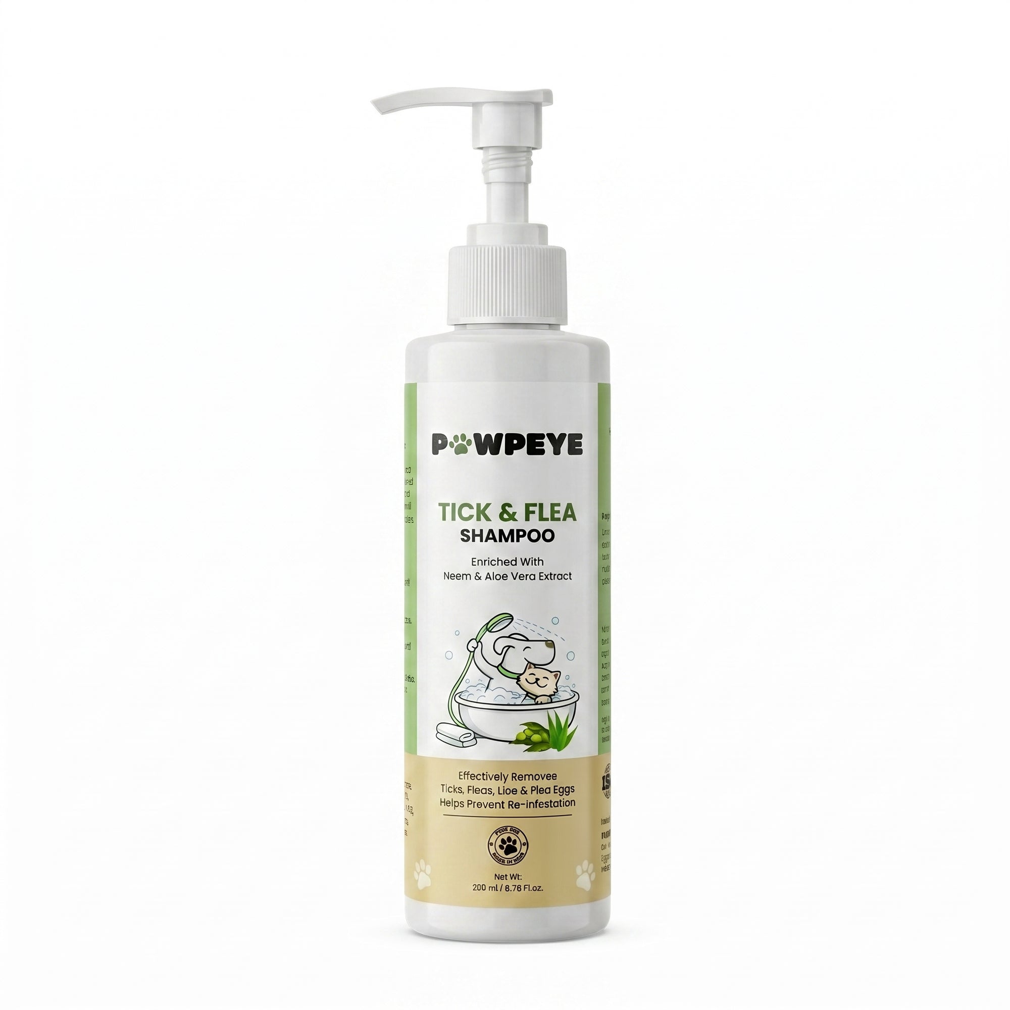 PAWPEYE TICKS & FLEA SHAMPOO