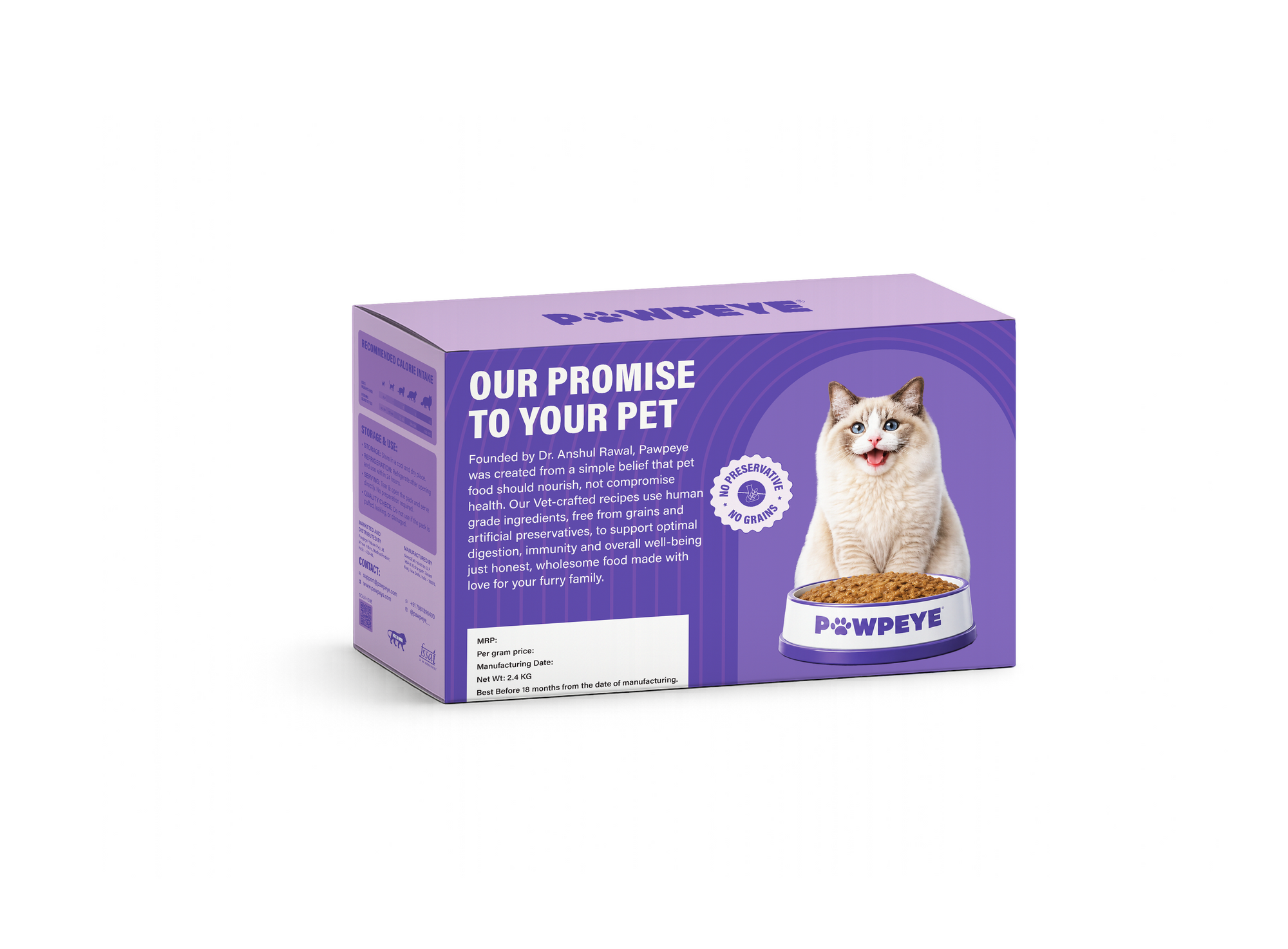 Monthly Combo XXL Box | 30 Wet Cat Food Sachets | Chicken, Salmon & Tuna Flavours for Adult Cats