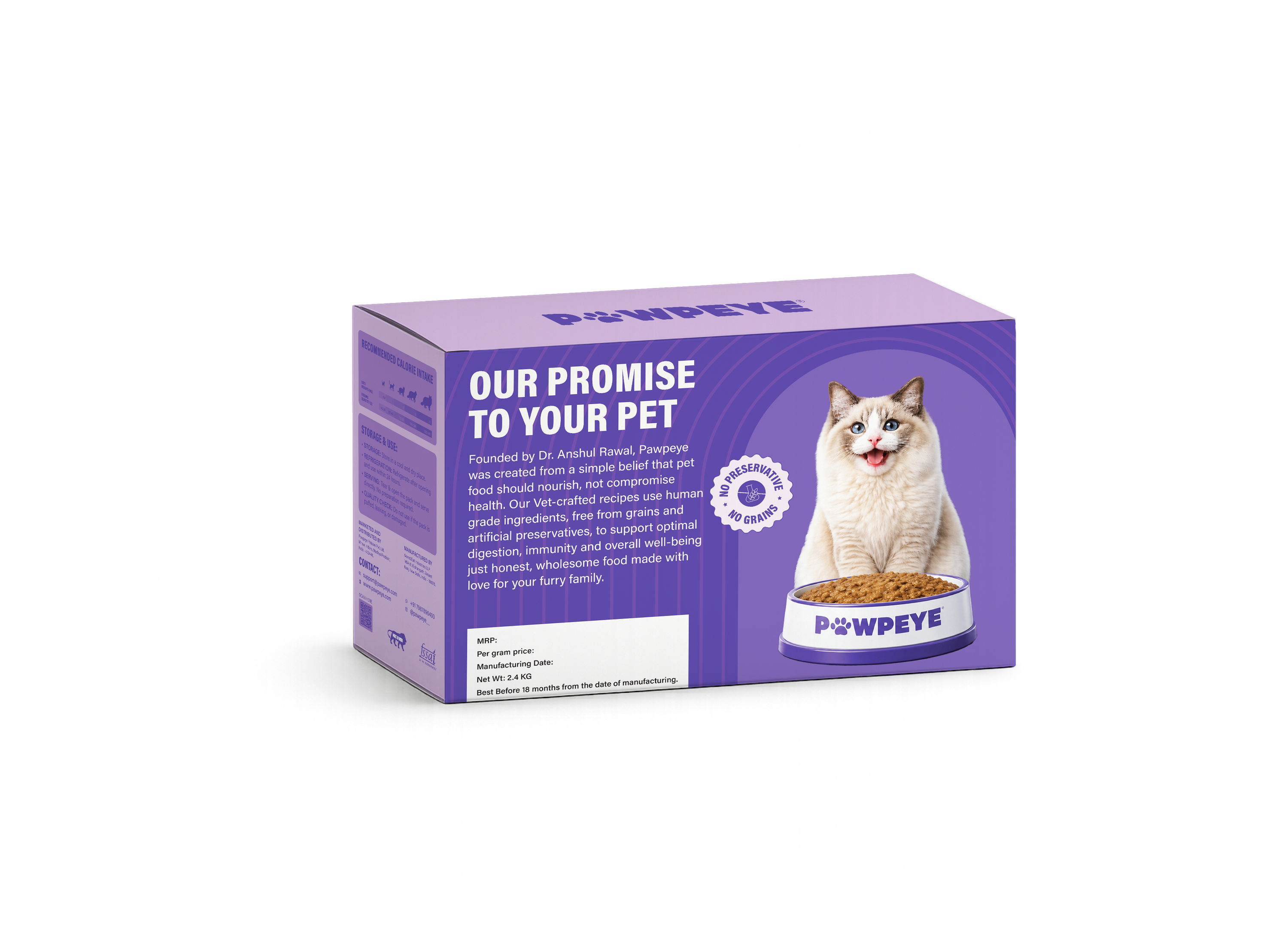 Monthly Combo XXL Box | 30 Wet Cat Food Sachets | Chicken, Salmon & Tuna Flavours for Adult Cats